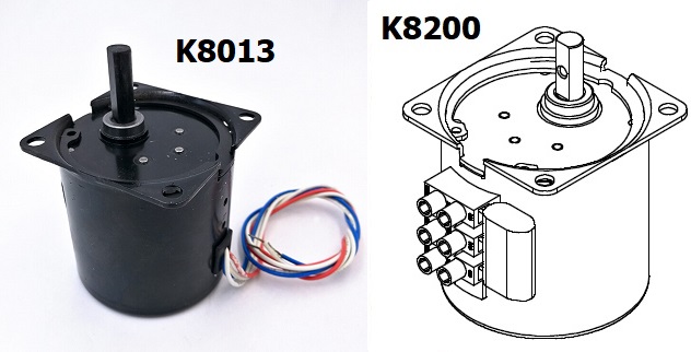 Модификации мотор-редуктора B60KTYZ 14 Вт 24 В