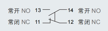 Концевой выключатель CLS-111 рычаг с роликом нажимной (правый), схема подключения