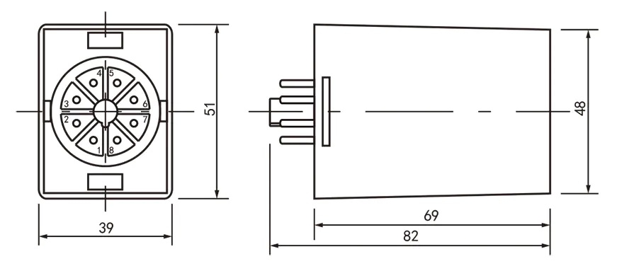 Чертеж контроллера  торможения ZDRV.A01-090S2-B 
