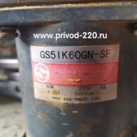 GS5IK60GN-SF/5GN3K мотор-редуктор 60 Вт 433 об/мин 220/380 В