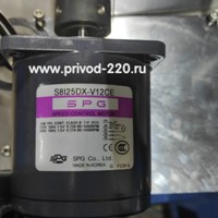 S8I25DX-V12CE электродвигатель SPG MOTOR 25 Вт 1300 об/мин 220 В