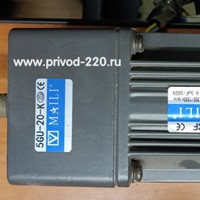 5RK120GU-CF/5GU-20-K мотор-редуктор MAILI 120 Вт 65 об/мин 220 В
